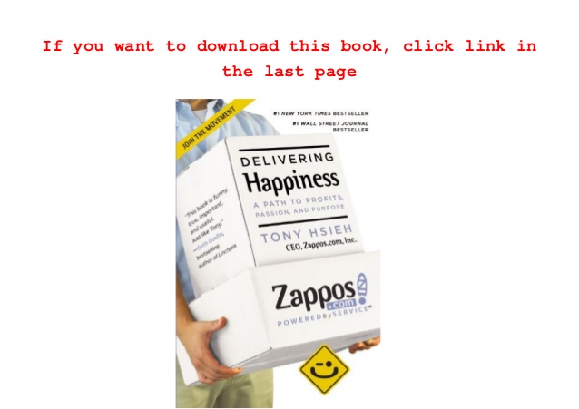 Delivering happiness pdf free download for pc